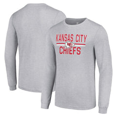 Kansas City Chiefs Starter Team Mesh Print Graphic Long Sleeve T-Shirt | NFL New