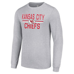 Kansas City Chiefs Starter Team Mesh Print Graphic Long Sleeve T-Shirt | NFL New