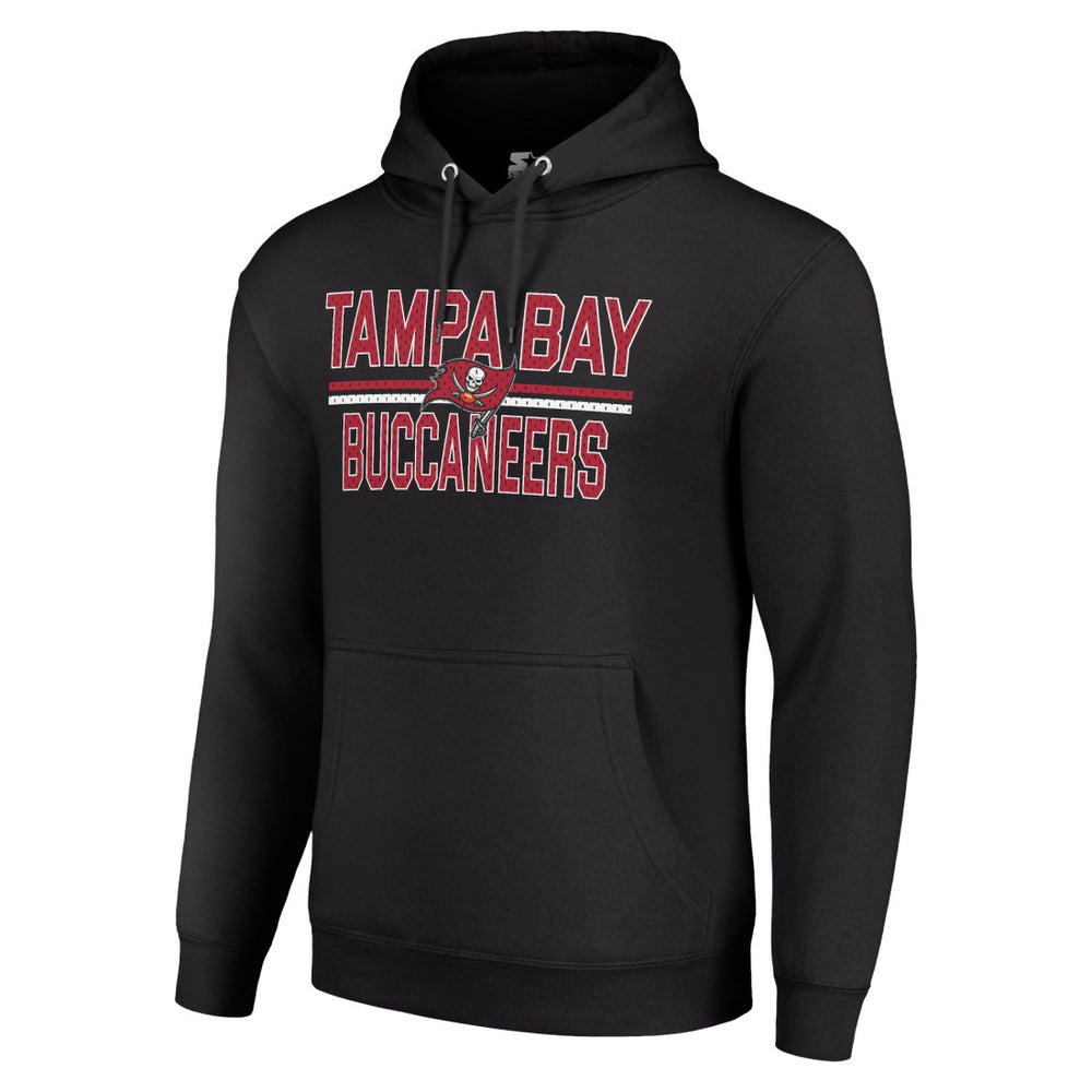 Tampa Bay Buccaneers Starter Unisex Team Mesh Print Graphic Tri-Blend Pullover Hoodie | NFL Sale