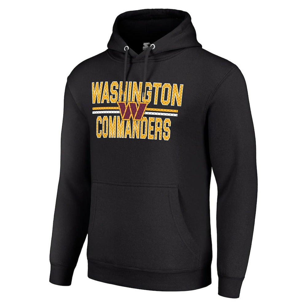 Washington Commanders Starter Unisex Team Mesh Print Graphic Tri-Blend Pullover Hoodie | NFL Online