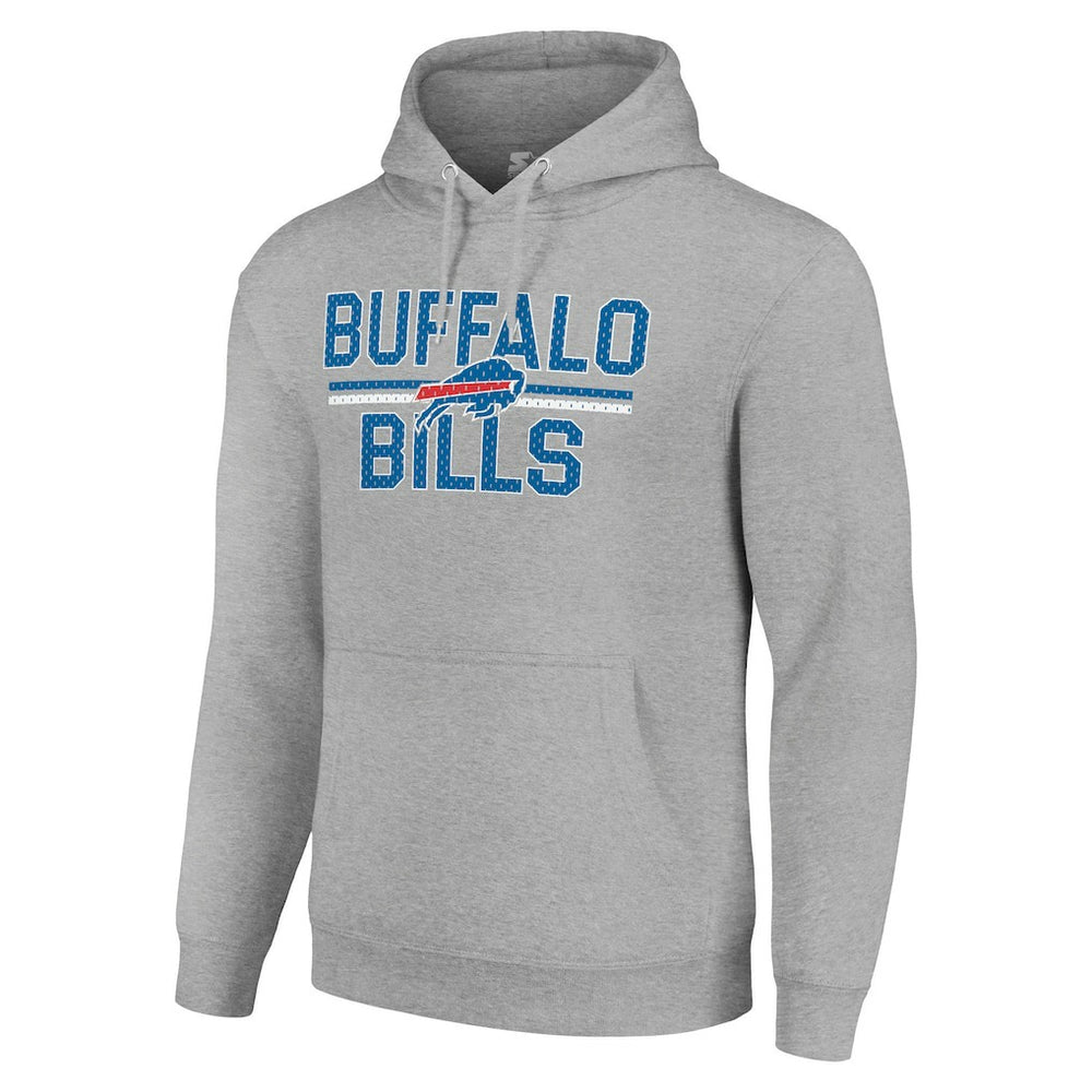 Buffalo Bills Starter Unisex Team Mesh Print Graphic Tri-Blend Pullover Hoodie | NFL Sale