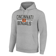 Cincinnati Bengals Starter Unisex Team Mesh Print Graphic Tri-Blend Pullover Hoodie | NFL Hot