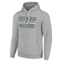 Green Bay Packers Starter Unisex Team Mesh Print Graphic Tri-Blend Pullover Hoodie | NFL Discount