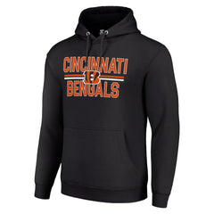 Cincinnati Bengals Starter Unisex Team Mesh Print Graphic Tri-Blend Pullover Hoodie | NFL Hot