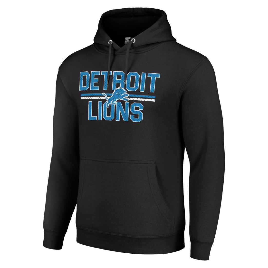 Detroit Lions Starter Unisex Team Mesh Print Graphic Tri-Blend Pullover Hoodie | NFL Near me