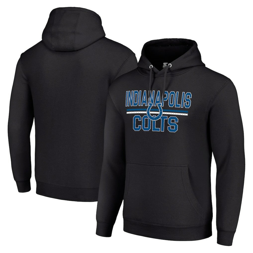 Indianapolis Colts Starter Unisex Team Mesh Print Graphic Tri-Blend Pullover Hoodie | NFL Near me
