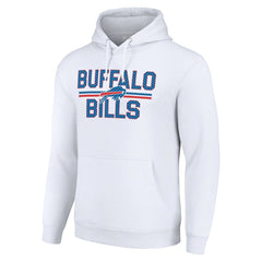 Buffalo Bills Starter Unisex Team Mesh Print Graphic Tri-Blend Pullover Hoodie | NFL Sale