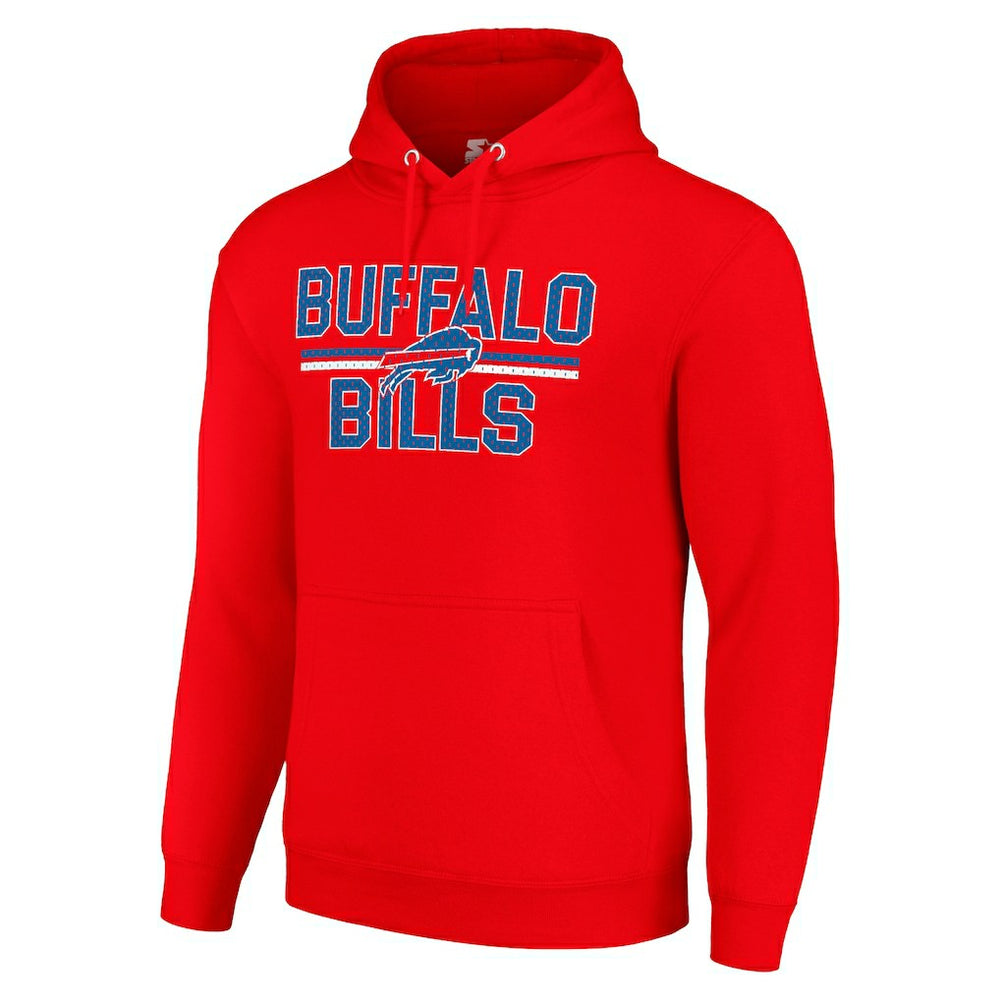 Buffalo Bills Starter Unisex Team Mesh Print Graphic Tri-Blend Pullover Hoodie | NFL On sale