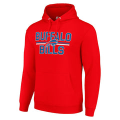 Buffalo Bills Starter Unisex Team Mesh Print Graphic Tri-Blend Pullover Hoodie | NFL On sale