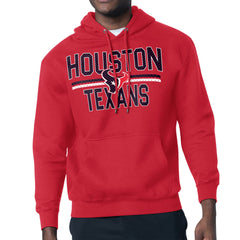 Houston Texans Starter Unisex Team Mesh Print Graphic Tri-Blend Pullover Hoodie | NFL Hot