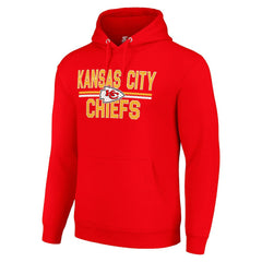 Kansas City Chiefs Starter Unisex Team Mesh Print Graphic Tri-Blend Pullover Hoodie | NFL Sale