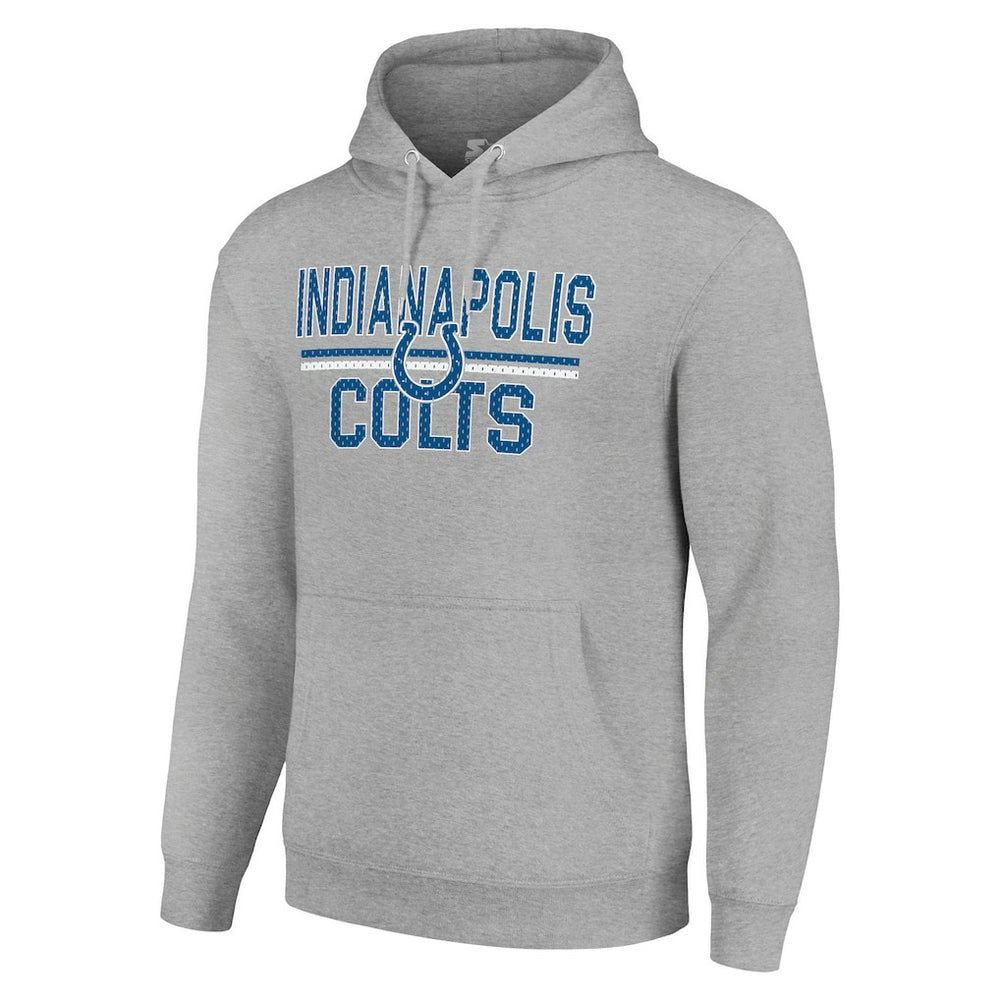 Indianapolis Colts Starter Unisex Team Mesh Print Graphic Tri-Blend Pullover Hoodie | NFL Hot