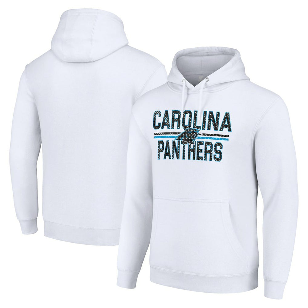 Carolina Panthers Starter Unisex Team Mesh Print Graphic Tri-Blend Pullover Hoodie | NFL US