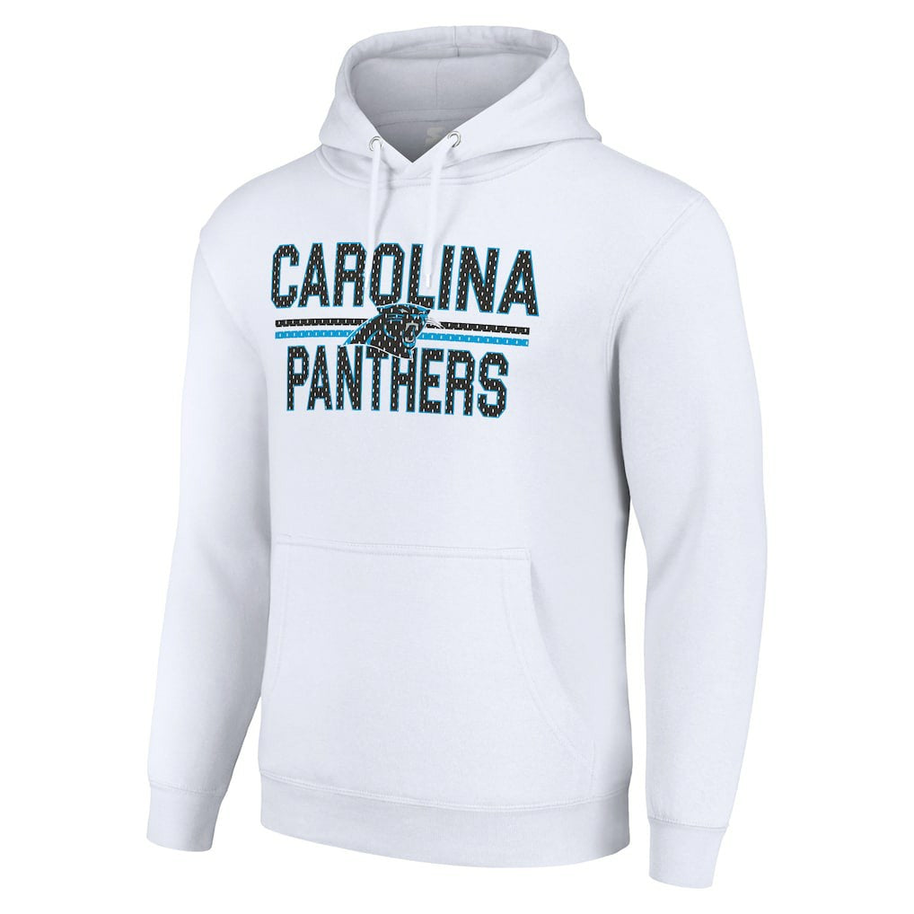 Carolina Panthers Starter Unisex Team Mesh Print Graphic Tri-Blend Pullover Hoodie | NFL US