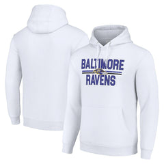 Baltimore Ravens Starter Unisex Team Mesh Print Graphic Tri-Blend Pullover Hoodie | NFL Near me