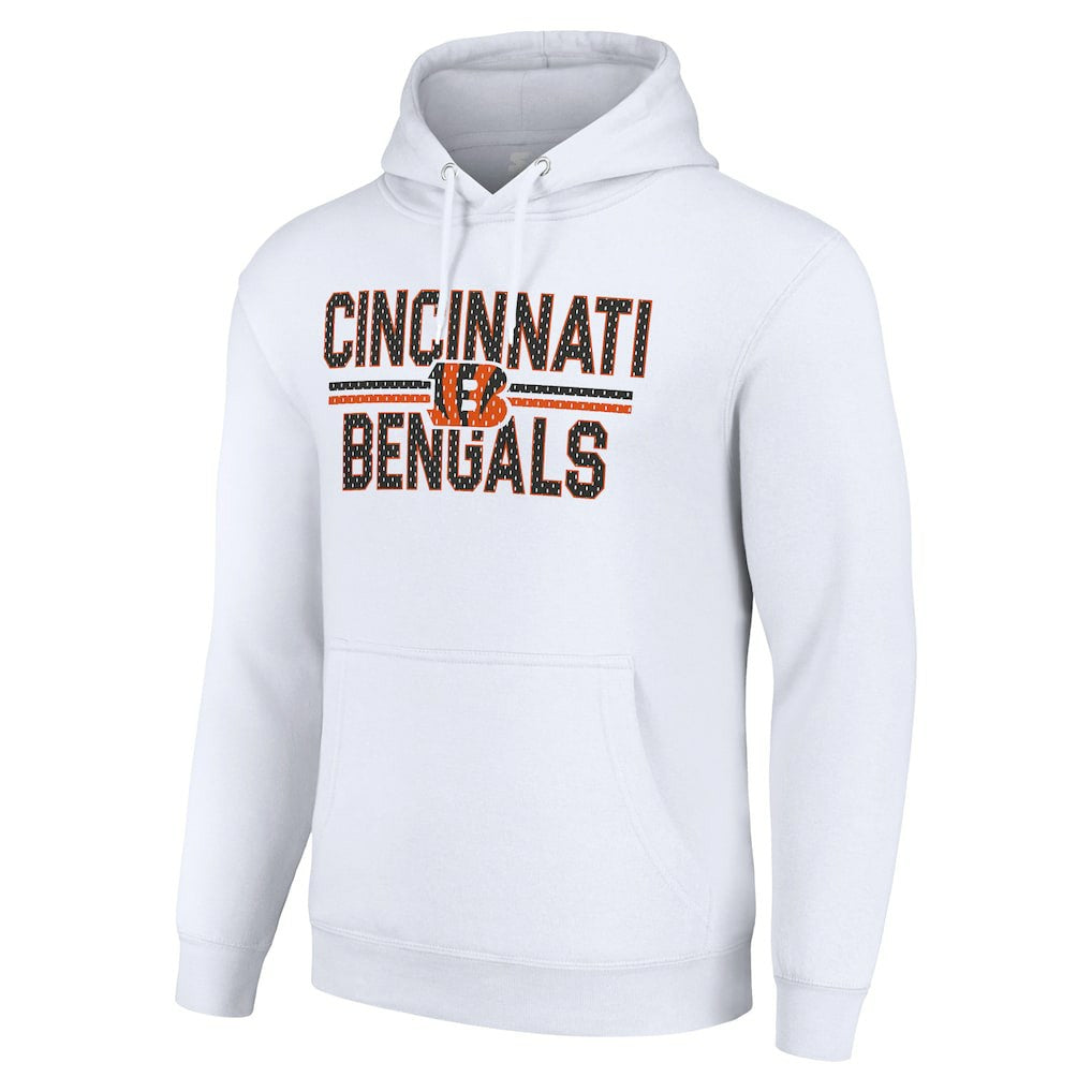 Cincinnati Bengals Starter Unisex Team Mesh Print Graphic Tri-Blend Pullover Hoodie | NFL Near me