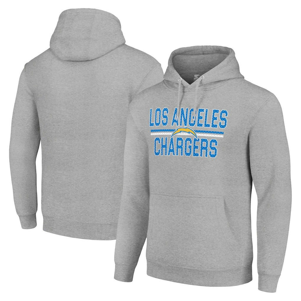 Los Angeles Chargers Starter Unisex Team Mesh Print Graphic Tri-Blend Pullover Hoodie | NFL Online