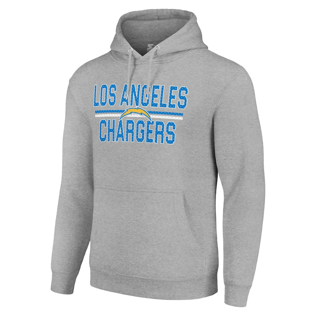 Los Angeles Chargers Starter Unisex Team Mesh Print Graphic Tri-Blend Pullover Hoodie | NFL Online