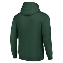 Green Bay Packers Starter Unisex Team Mesh Print Graphic Tri-Blend Pullover Hoodie | NFL New