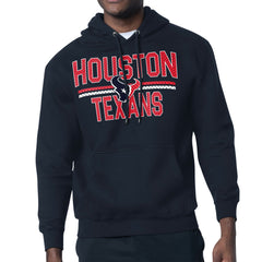 Houston Texans Starter Unisex Team Mesh Print Graphic Tri-Blend Pullover Hoodie | NFL Outlet