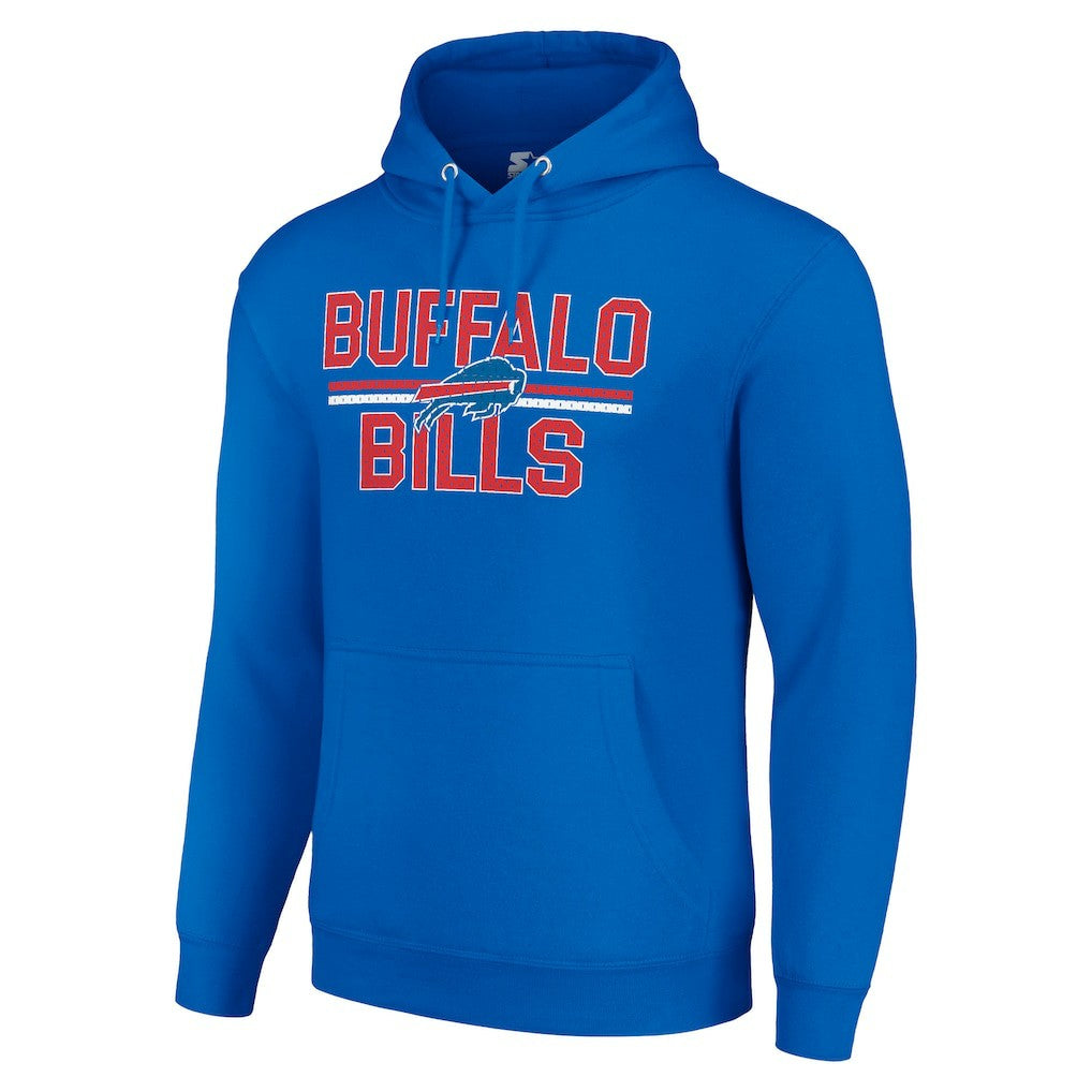 Buffalo Bills Starter Unisex Team Mesh Print Graphic Tri-Blend Pullover Hoodie | NFL Near me