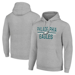 Philadelphia Eagles Starter Unisex Team Mesh Print Graphic Tri-Blend Pullover Hoodie | NFL New