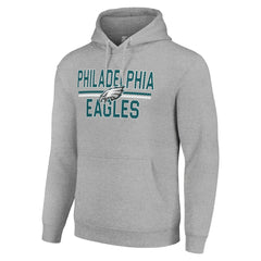 Philadelphia Eagles Starter Unisex Team Mesh Print Graphic Tri-Blend Pullover Hoodie | NFL New