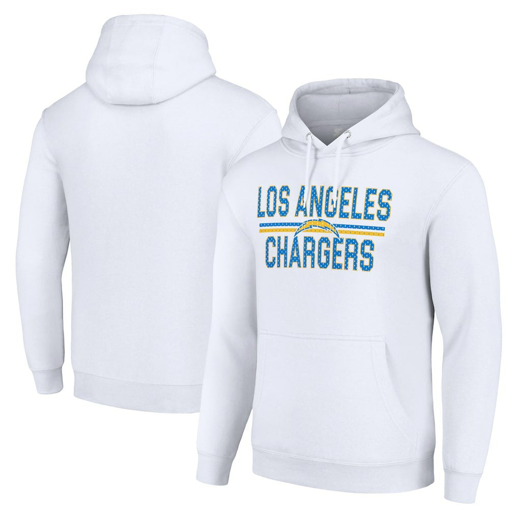 Los Angeles Chargers Starter Unisex Team Mesh Print Graphic Tri-Blend Pullover Hoodie | NFL Online