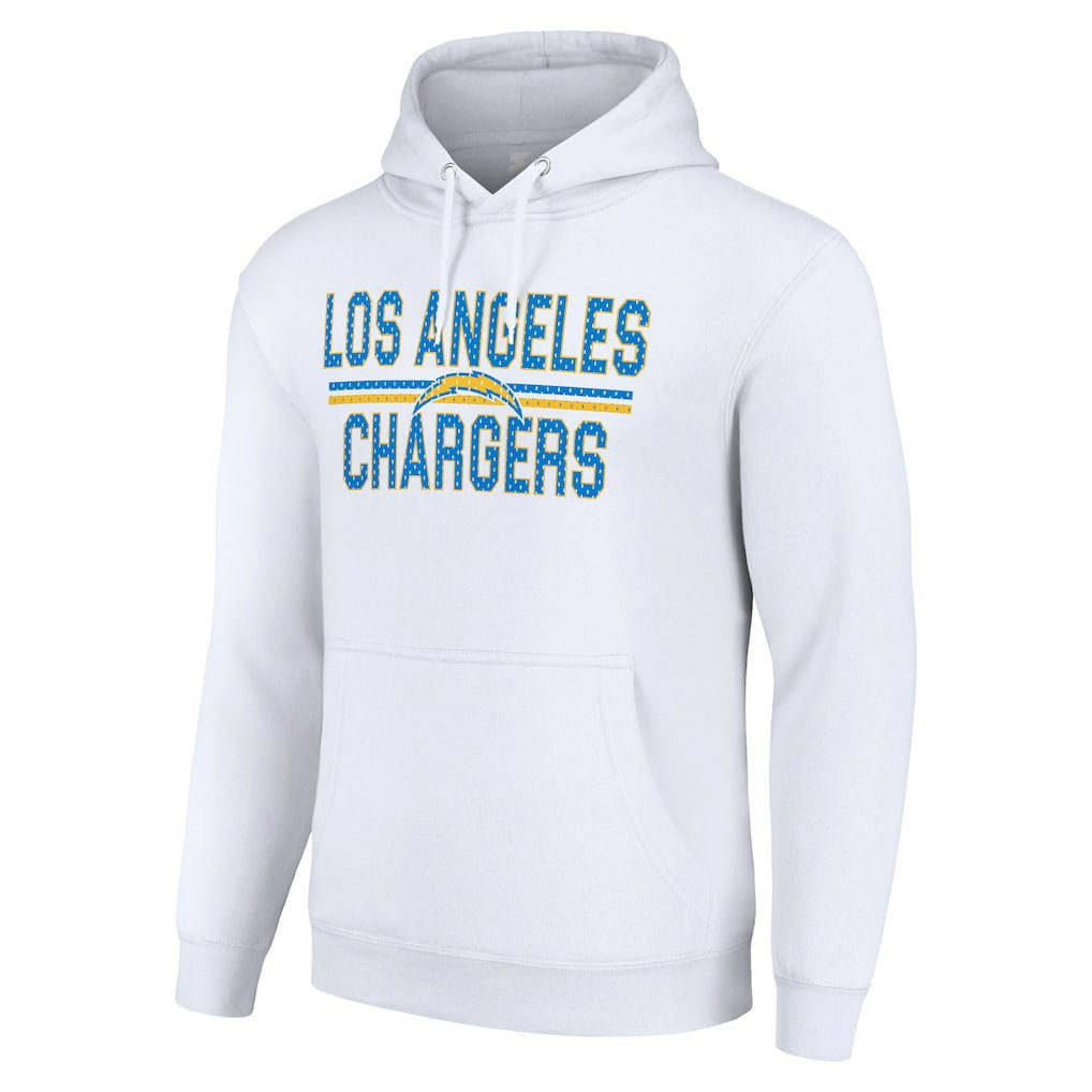 Los Angeles Chargers Starter Unisex Team Mesh Print Graphic Tri-Blend Pullover Hoodie | NFL Online