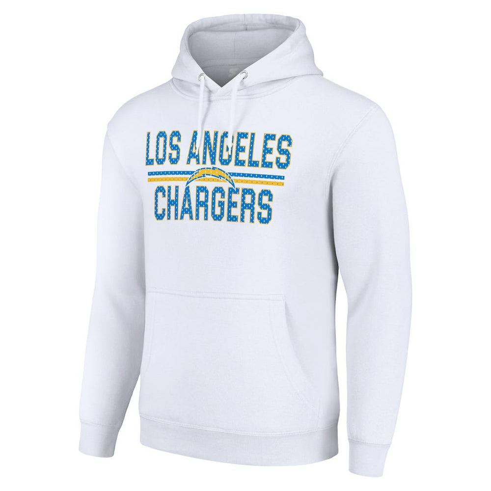 Los Angeles Chargers Starter Unisex Team Mesh Print Graphic Tri-Blend Pullover Hoodie | NFL Online