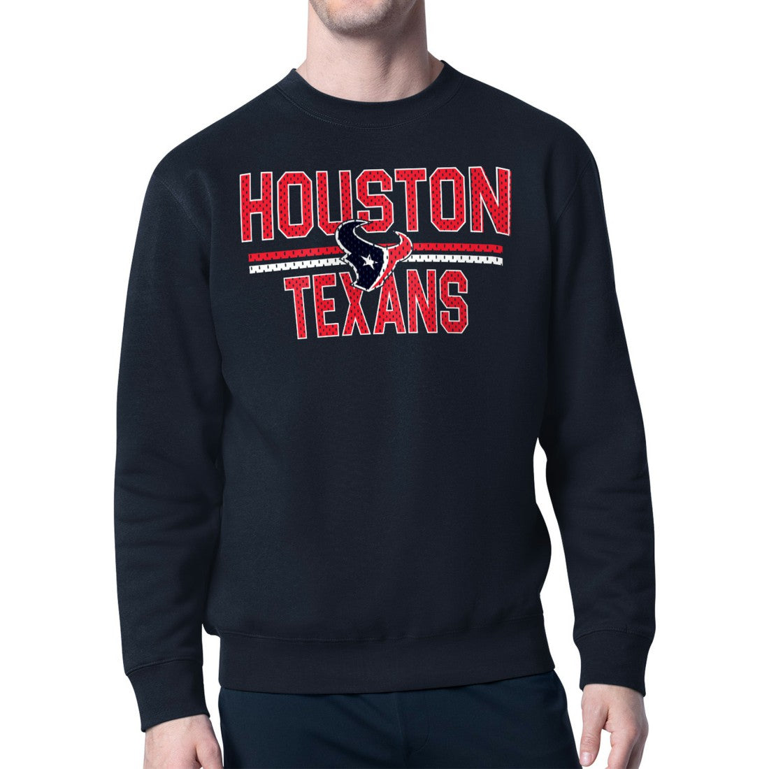 Houston Texans Starter Team Mesh Print Graphic Pullover Sweatshirt | NFL Near me