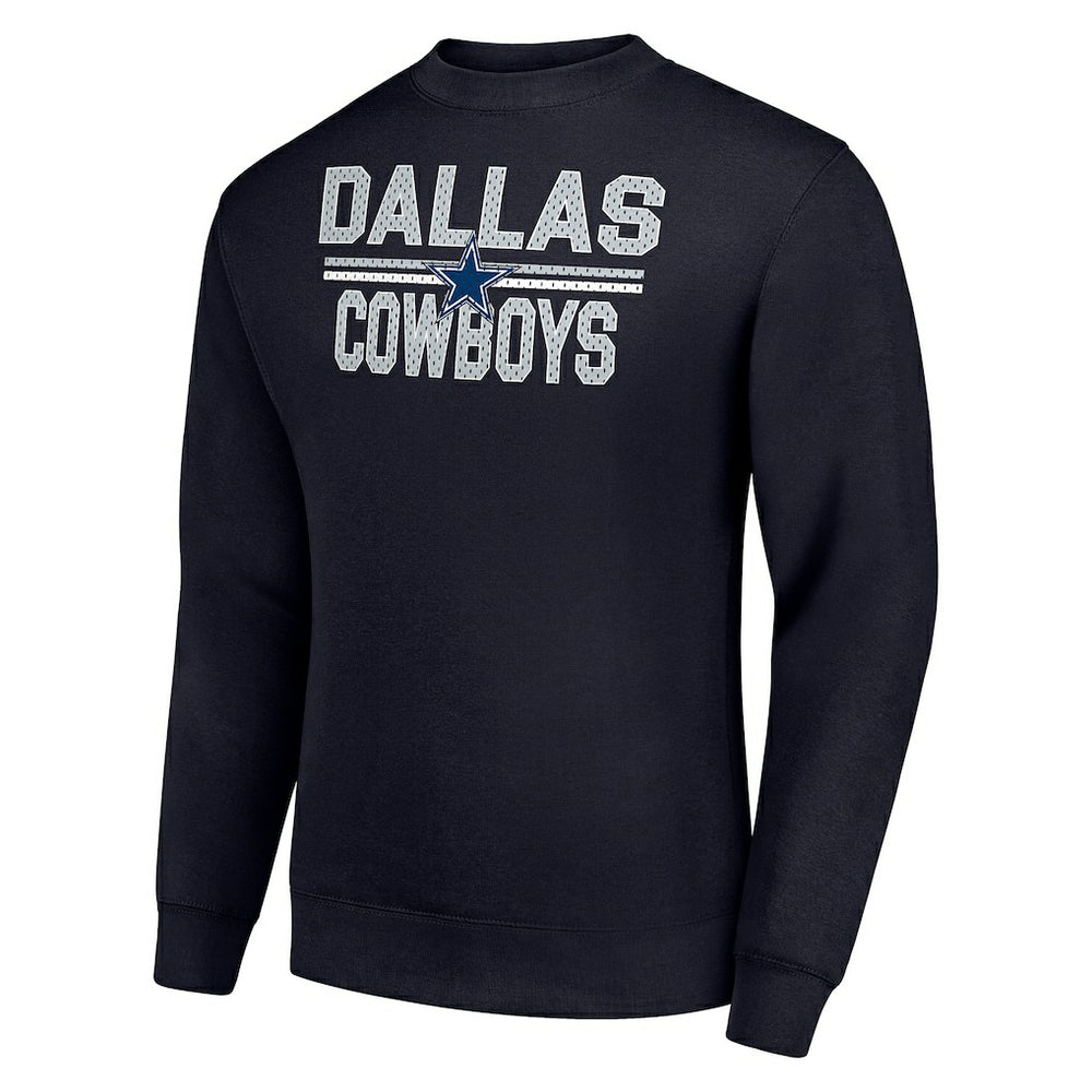 Dallas Cowboys Starter Team Mesh Print Graphic Pullover Sweatshirt | NFL US