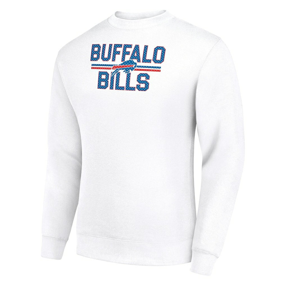 Buffalo Bills Starter Team Mesh Print Graphic Pullover Sweatshirt | NFL Outlet