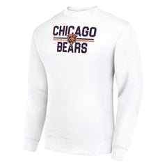 Chicago Bears Starter Team Mesh Print Graphic Pullover Sweatshirt | NFL New