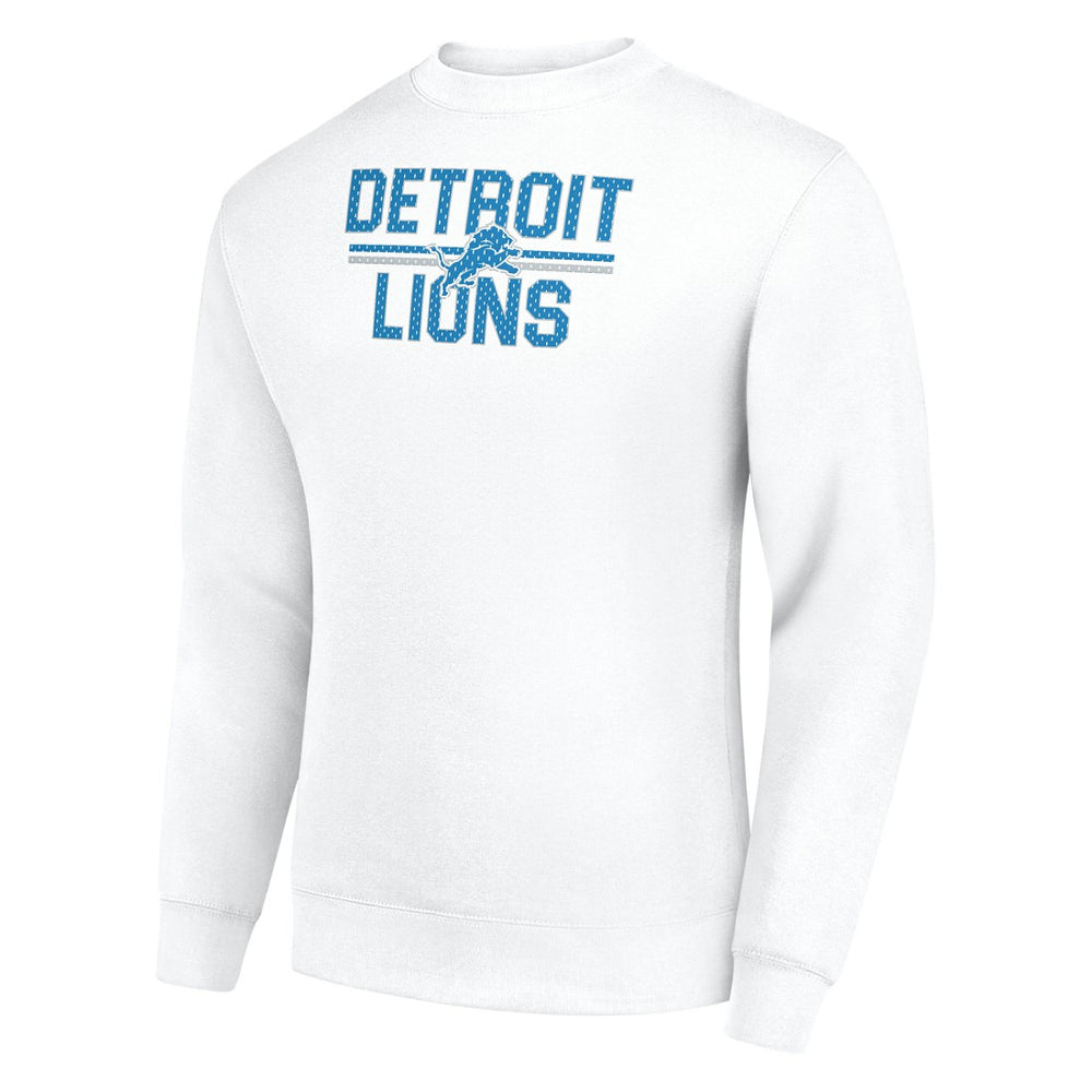 Detroit Lions Starter Team Mesh Print Graphic Pullover Sweatshirt | NFL Online