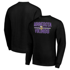 Minnesota Vikings Starter Team Mesh Print Graphic Pullover Sweatshirt | NFL Online