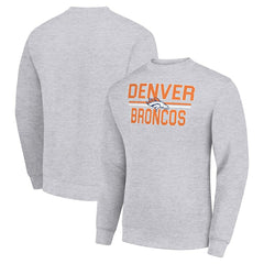 Denver Broncos Starter Team Mesh Print Graphic Pullover Sweatshirt | NFL Outlet
