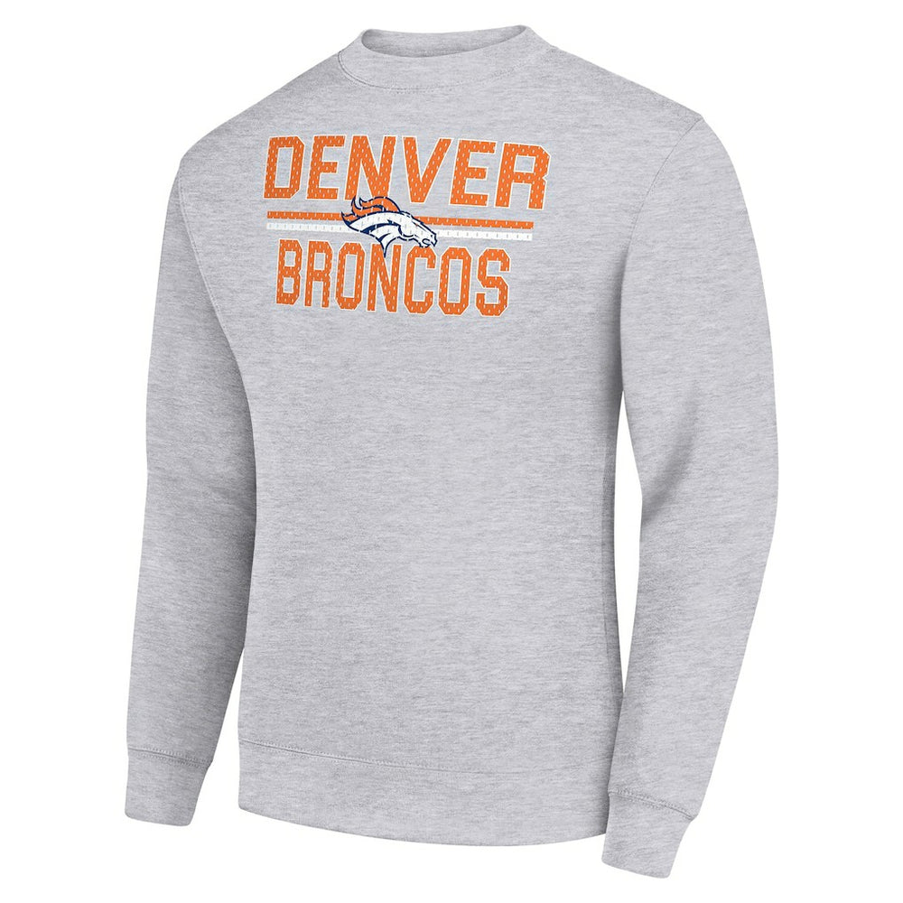 Denver Broncos Starter Team Mesh Print Graphic Pullover Sweatshirt | NFL Outlet