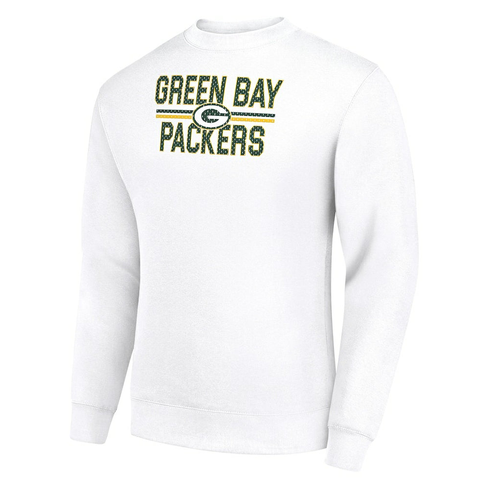 Green Bay Packers Starter Team Mesh Print Graphic Pullover Sweatshirt | NFL Hot