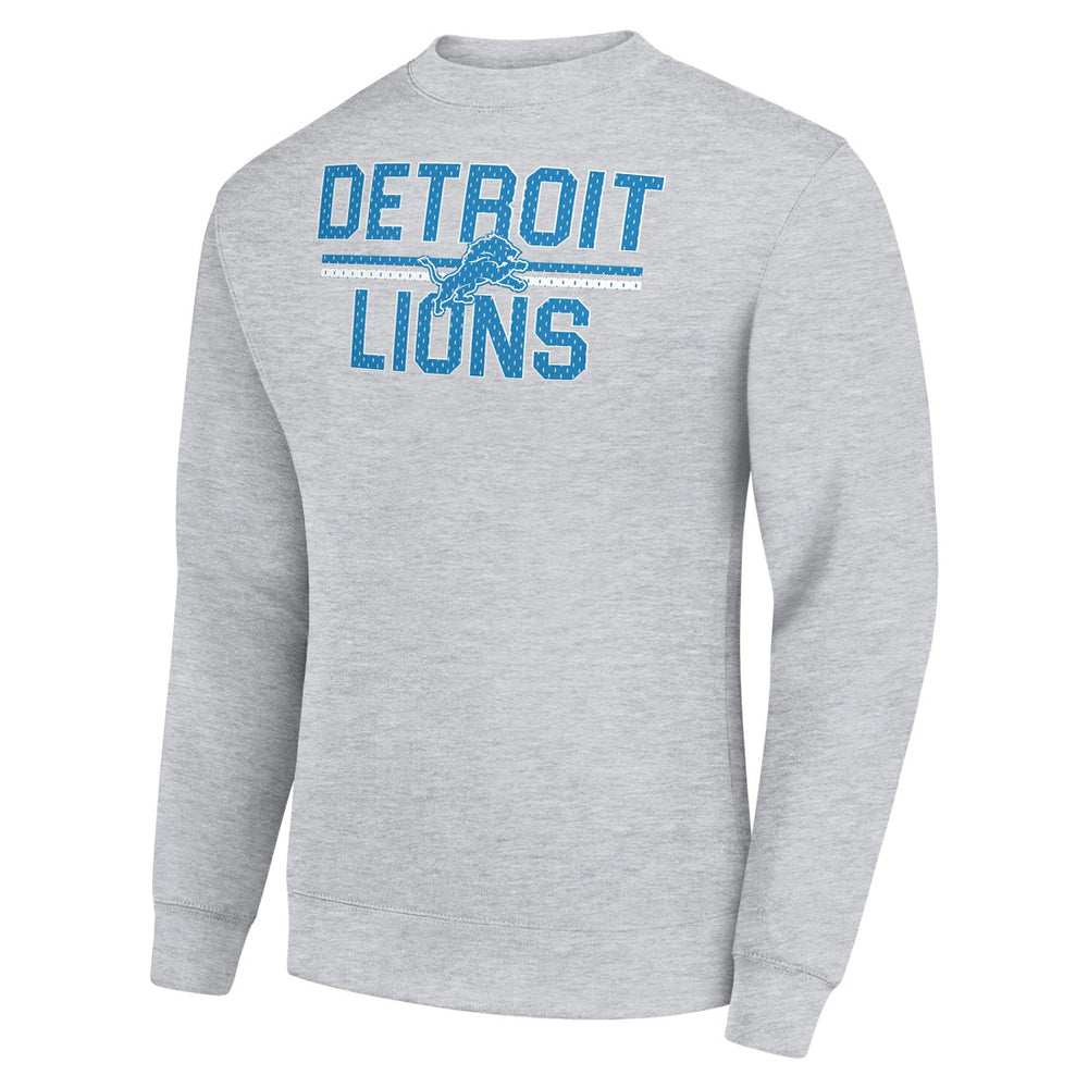 Detroit Lions Starter Team Mesh Print Graphic Pullover Sweatshirt | NFL Discount