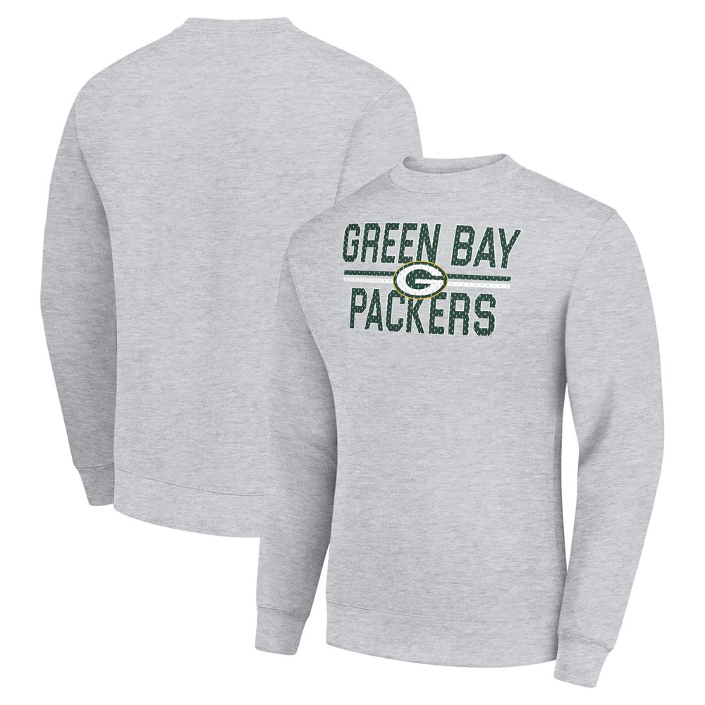 Green Bay Packers Starter Team Mesh Print Graphic Pullover Sweatshirt | NFL Online