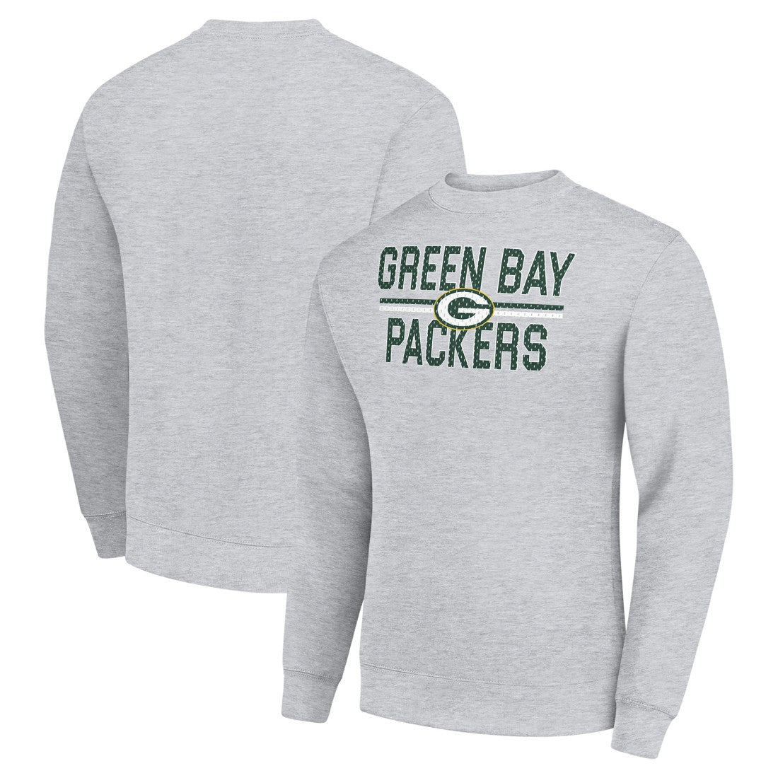 Green Bay Packers Starter Team Mesh Print Graphic Pullover Sweatshirt | NFL Online