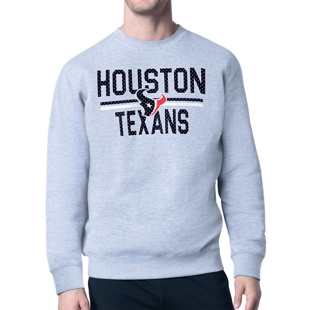 Houston Texans Starter Team Mesh Print Graphic Pullover Sweatshirt | NFL Near me