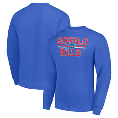 Buffalo Bills Starter Team Mesh Print Graphic Pullover Sweatshirt | NFL Outlet