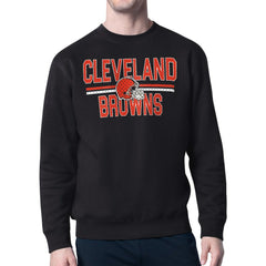 Cleveland Browns Starter Team Mesh Print Graphic Pullover Sweatshirt | NFL Near me