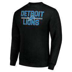 Detroit Lions Starter Team Mesh Print Graphic Pullover Sweatshirt | NFL Online