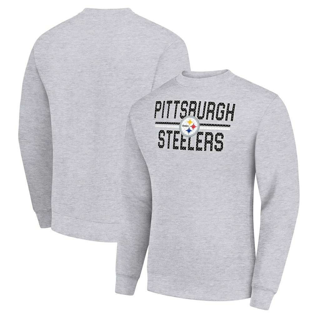Pittsburgh Steelers Starter Team Mesh Print Graphic Pullover Sweatshirt | NFL Online