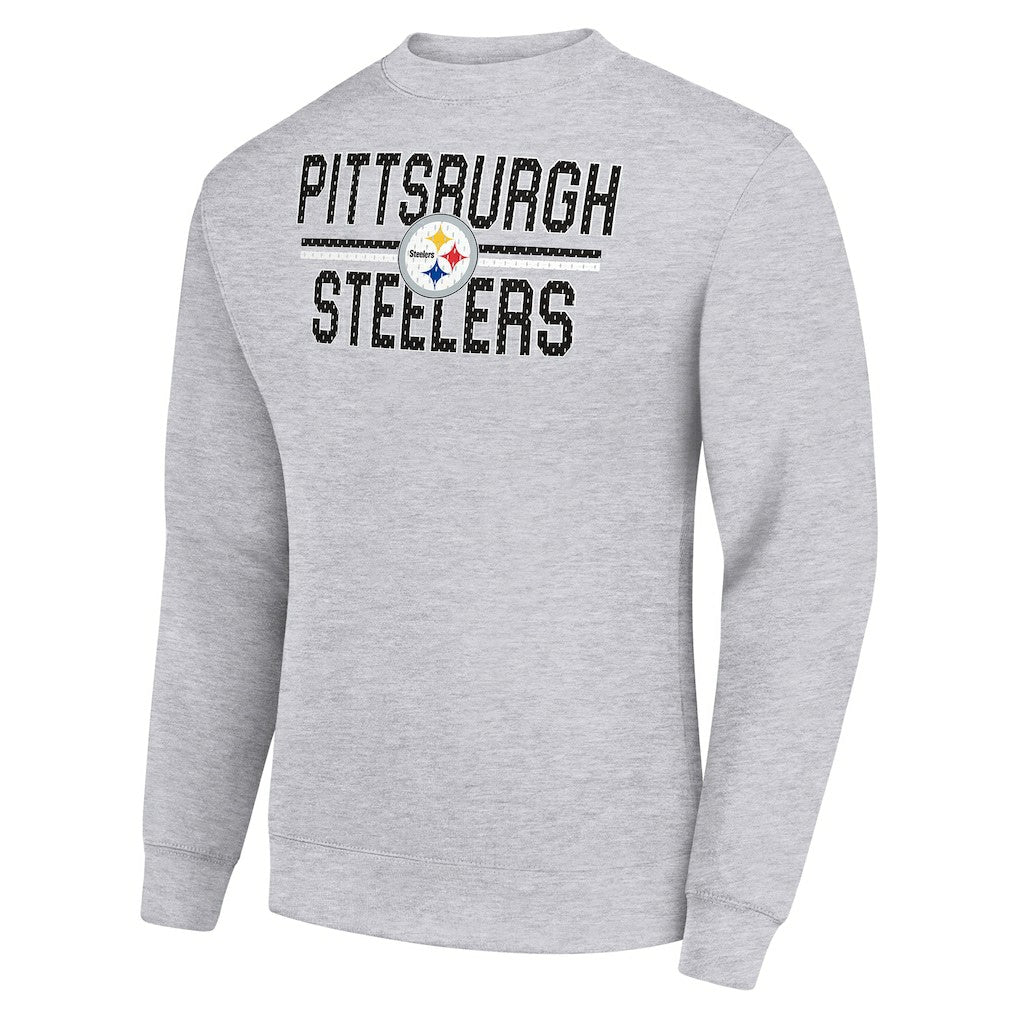 Pittsburgh Steelers Starter Team Mesh Print Graphic Pullover Sweatshirt | NFL Online