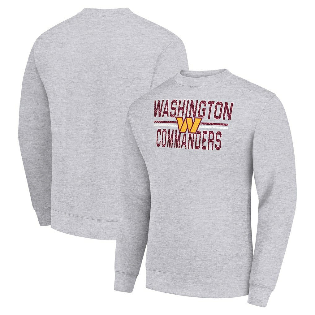 Washington Commanders Starter Team Mesh Print Graphic Pullover Sweatshirt | NFL Hot