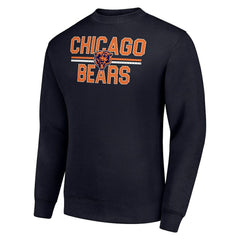 Chicago Bears Starter Team Mesh Print Graphic Pullover Sweatshirt | NFL Near me